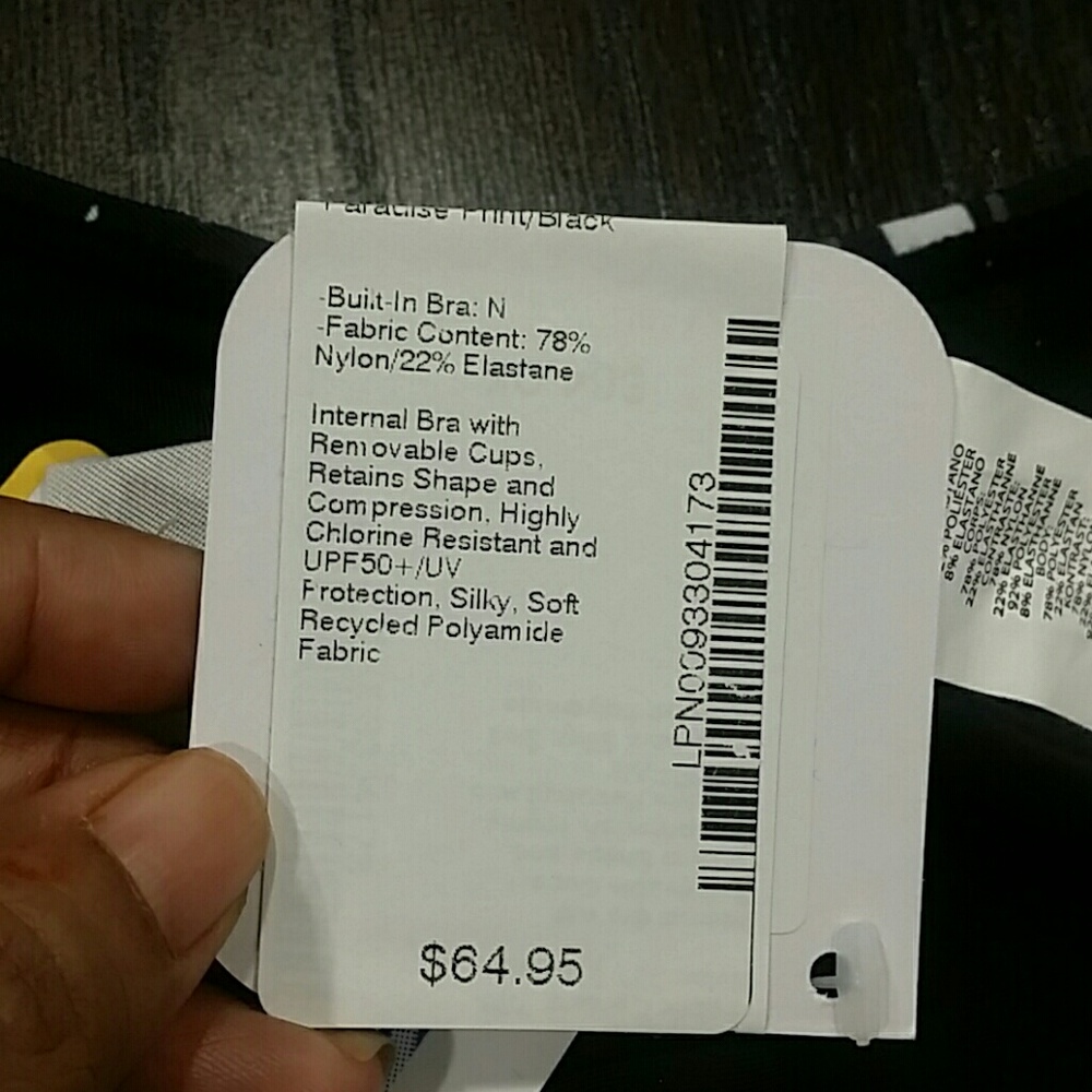 Fabletics Swim suit - one piece NEW - Picture 6 of 7